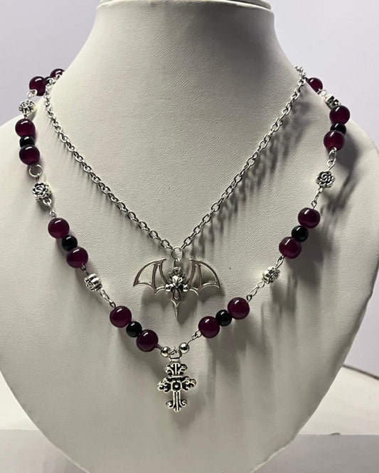 Afterdark Unisex Layered Necklace