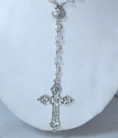 Clamour Long Rosary Necklace