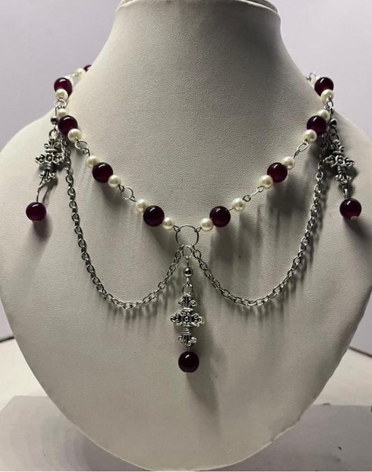 Trinity Triple Charm Necklace