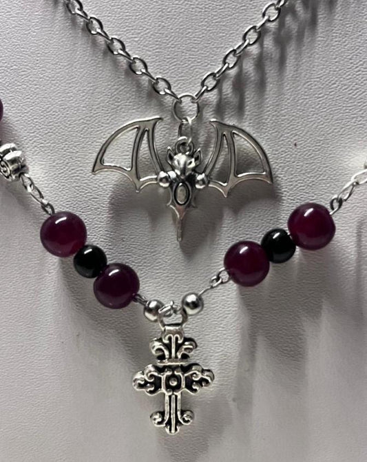 Afterdark Unisex Layered Necklace